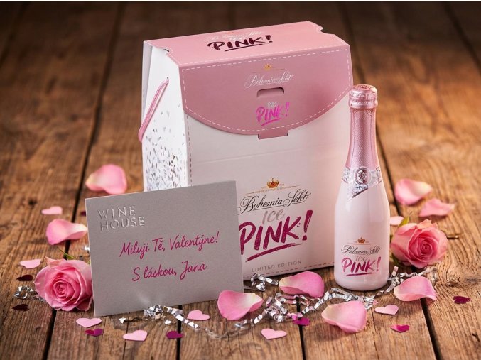 bohemia sekt ice pink party pack kabelka 6x0 2l
