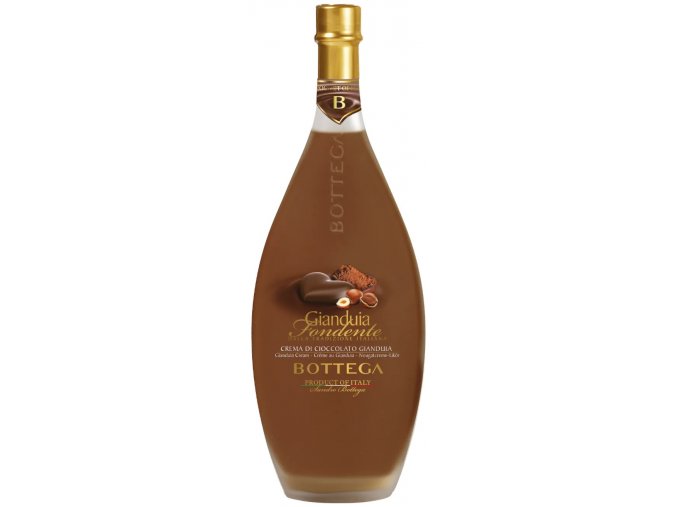 Bottega Liquore Cioccolato Gianduia Fondente, 17%, 0,5l