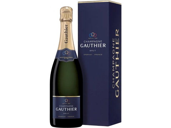 Champagne Gauthier Brut, Gift Box, 0,7l