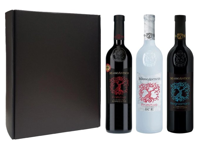 darkova sada 3 cervenych vin masso antico 3x0 75l