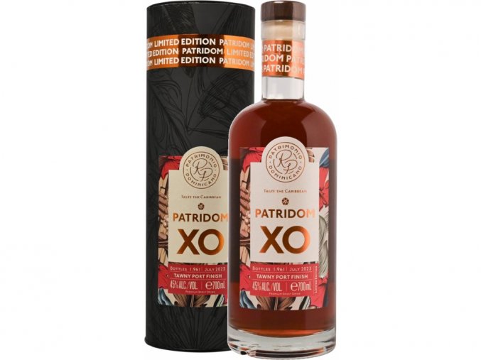 Ron Patridom XO Tawny Port Cask Finish, 45%, 0,7l