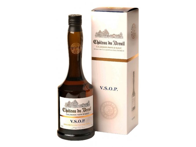 89713 calvados chateau du breuil vsop gift box 40 0 70l