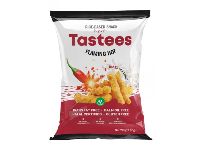 Tastees Flaming hot, 65g