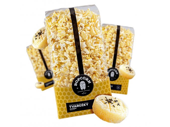 Bopcorn gourmet Popcorn Tvarůžky, 60g