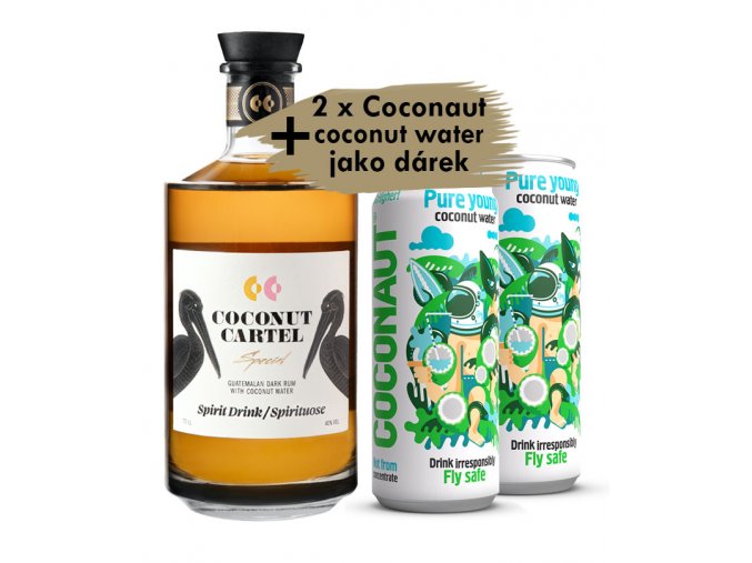 Coconut Cartel Special, 40%, kokosová voda zdarma