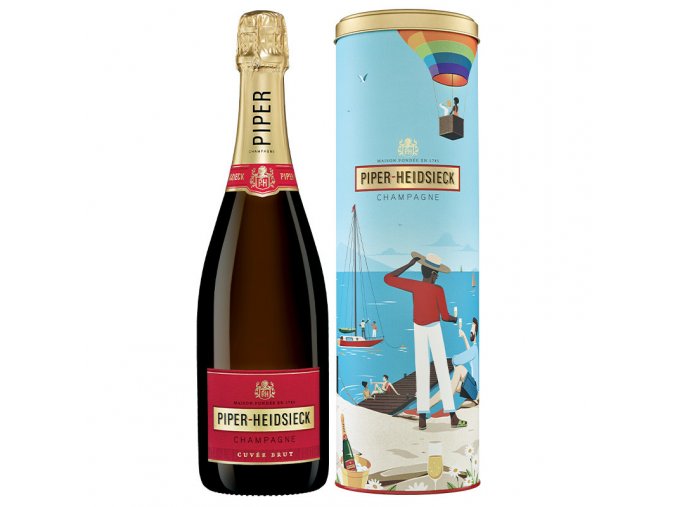 Piper Heidsieck Champagne Cuvée Brut Pride Day Tin Box, 0,75l