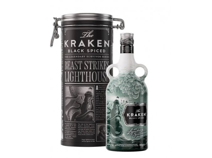 Kraken Black Spiced The Legendary Survivor Series Limited Edition 2023, 40%, 0,7l