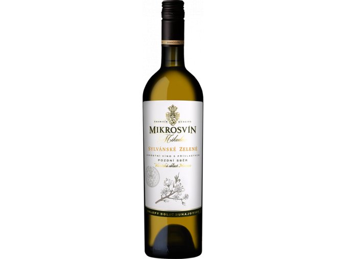 Sylvánské zelené, 2024, Flower Line, pozdní sběr, suché, Mikrosvín, 0,75l