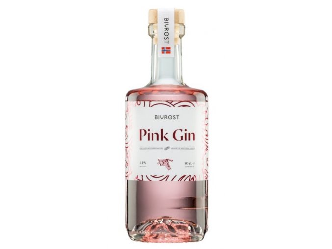 Bivrost Pink Gin, 44%, 0,5l