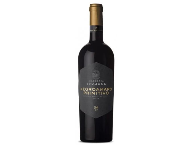 masseria trajone negroamaro primitivo 2022 igp 0 75l
