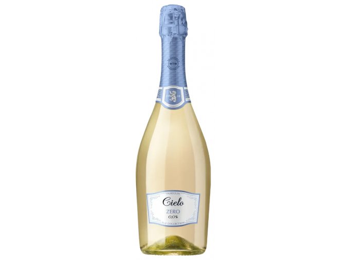 cielo zero sparkling bianco 0 75l