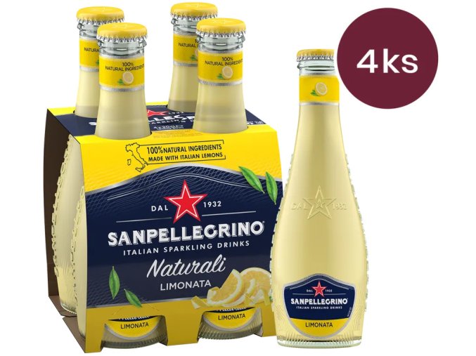 sanpellegrino limonata sklo 4x0 2l