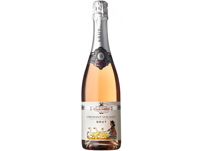 cremant d alsace brut rose l oncle hansi 0 75l