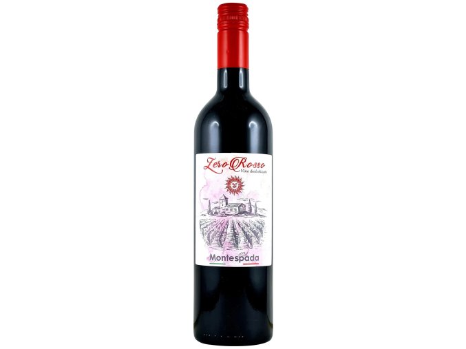 zero rosso dealcolato cabernet montespada 0 75l