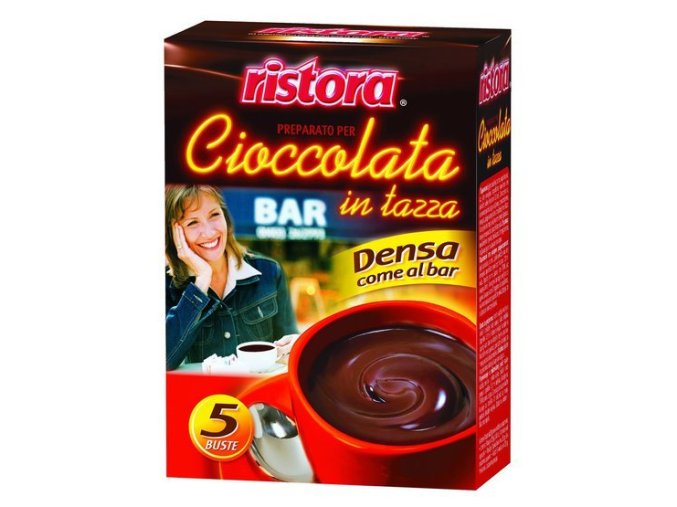 RISTORA PACK sypká směs pro přípravu nápoje s příchutí mléčné čokolády, 5x25g