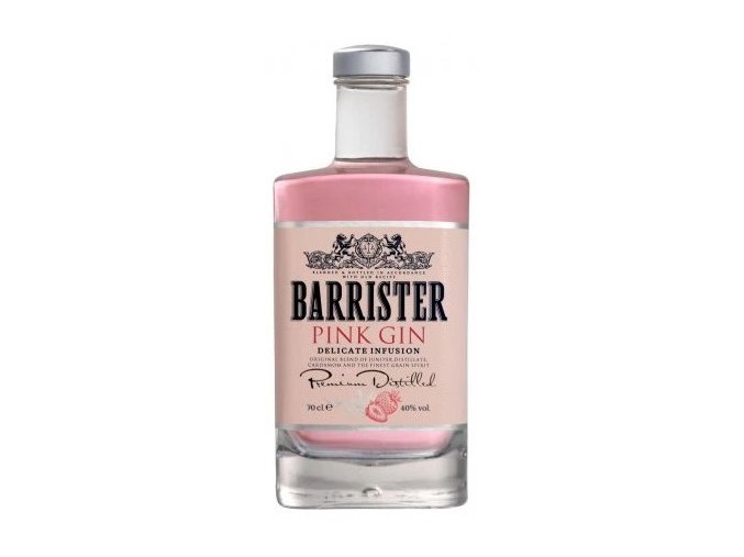 barrister pink gin 40 0 7l