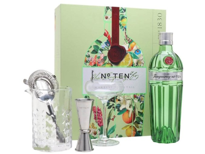 tanqueray no ten martini coctail set 47 3 0 7l