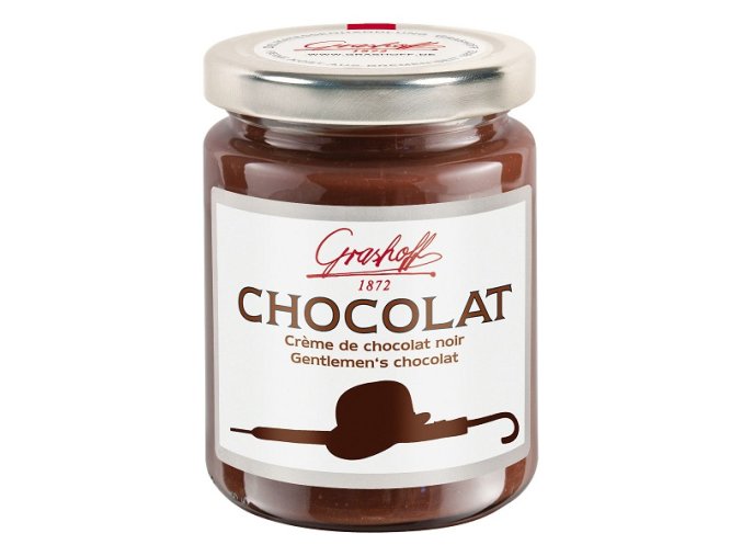 Grashoff Tmavý čokoládový krém "Gentlemen´s chocolat" s kakao 30%, sklo, 250g