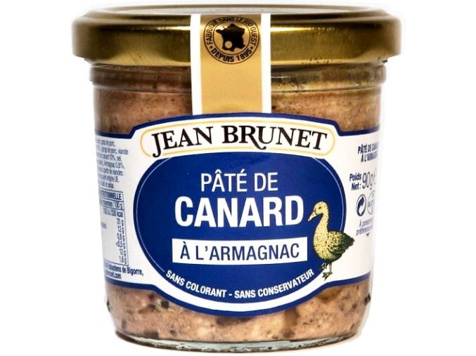 Jean Brunet Kachní terina s Armagnakem, 90g
