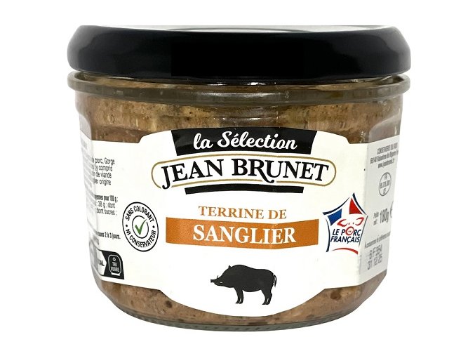 Jean Brunet Kančí terina Premium Selection, 180g