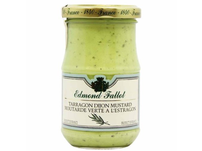 Edmond Fallot Dijonská hořčice s estragonem, 210g - sklo
