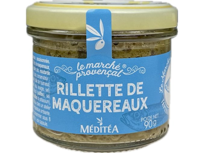 Meditea Rillety z makrely na bílem víně, 90g