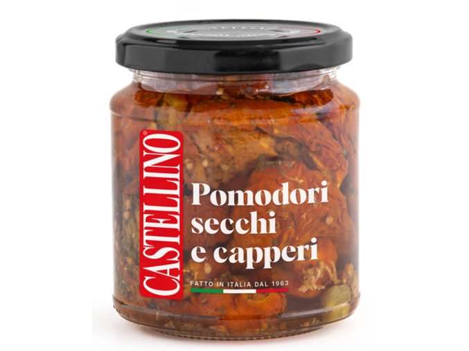 Ortomio Sun-dried rajčata marinovaná s bylinkami, 314 ml/280 g