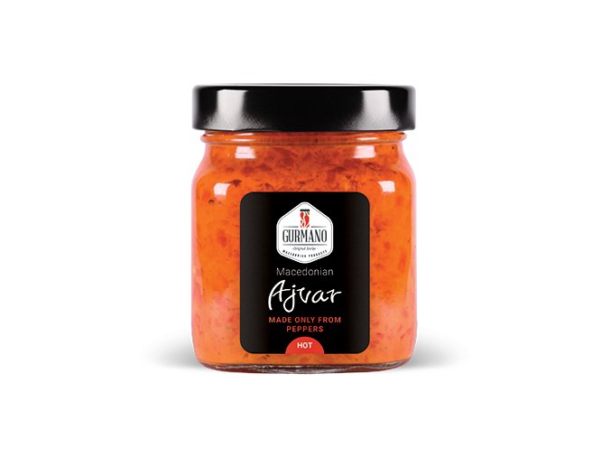 Gurmano Ajvar HOT pálivý, 300g