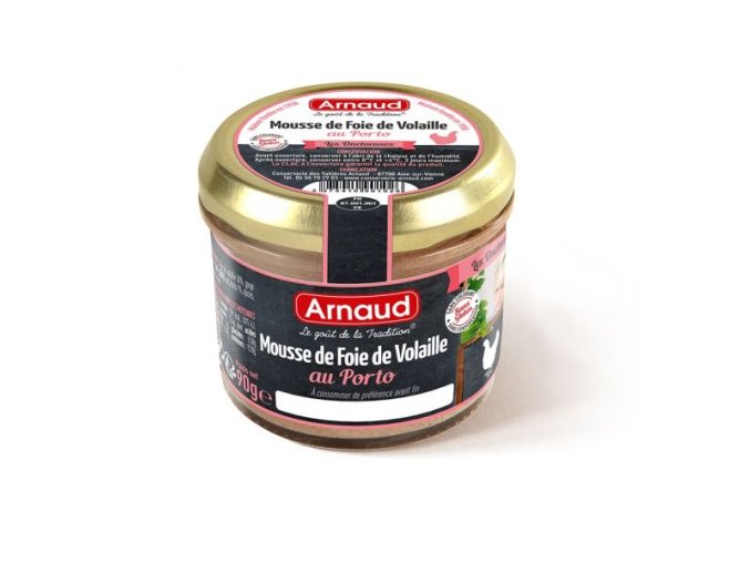 Arnaud Kuřecí játrový krém s portským vínem, 90g
