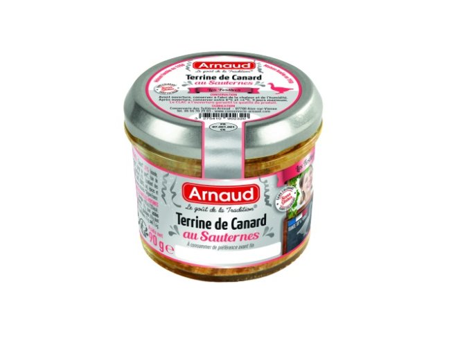 Arnaud PREMIUM Kachní terina s vínem Sauternes, 90g