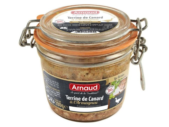 Arnaud Kachní terina s Armagnacem, 280g