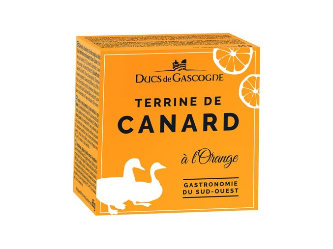 Ducs de Gascogne Kachní terina s pomerančem, 65g