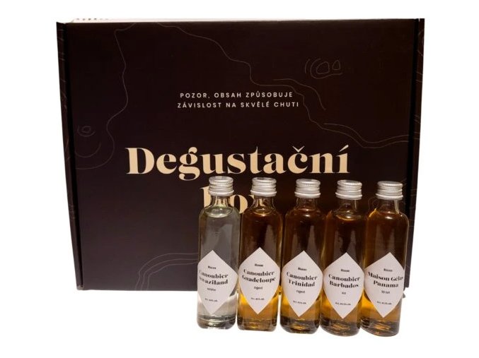 degustacni box rum 5x0 04l 2