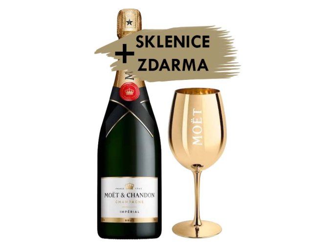 Moet sklenice zdarma