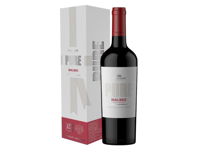 Trapiche PURE Malbec 2022 v dárkém boxu, 0,75l
