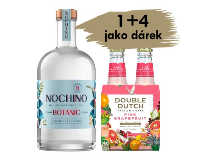 nochino botanic 0 0 5l double dutch pink grapefruit 4x0 2l