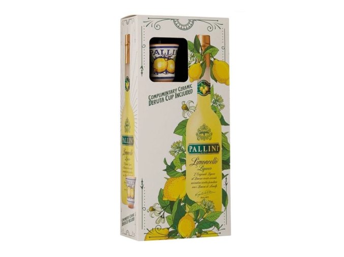 Pallini Limoncello + 1 keramický pohárek, 26 , 0,5l