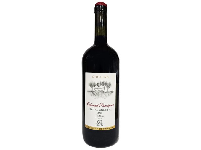 cabernet sauvignon 2018 vyber z hroznu suche cibulka 1 5l