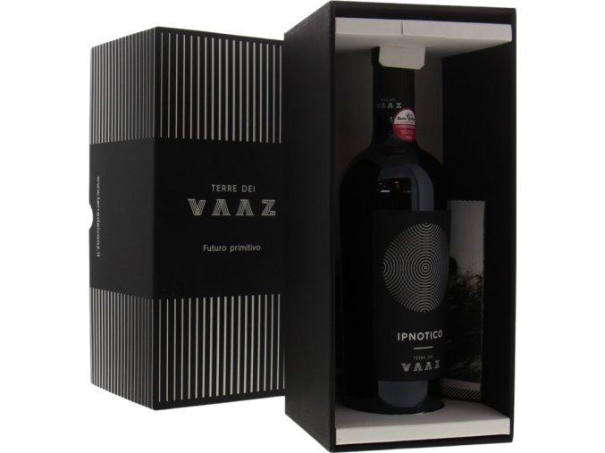 Primitivo IPNOTICO 2017 v dárkové balení Terre dei Vaaz, 0,75l