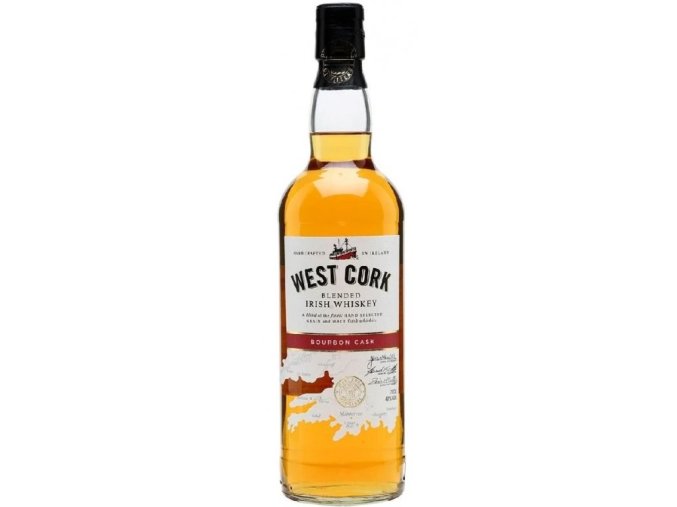 West Cork Bourbon Cask Blended Whiskey, 40 , 0,7l