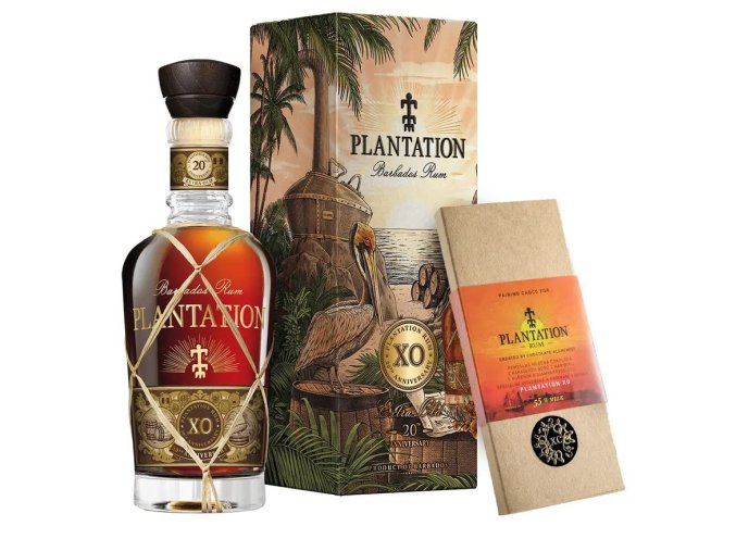 Plantation XO 20th Anniversary & originální párovací čokoláda
