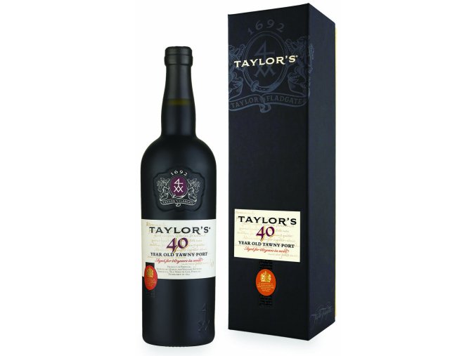 taylor s port 40 year old tawny v darkovem boxu 0 75l 1