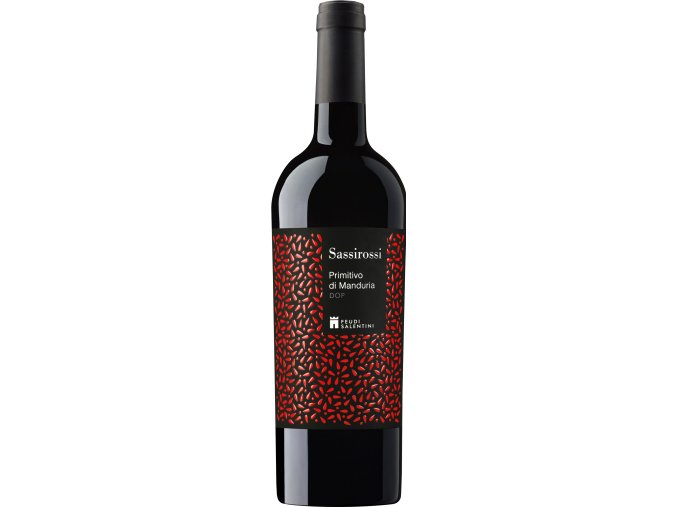 Sassirossi Primitivo di Manduria 2022 Feudi Salentini, 0,75l