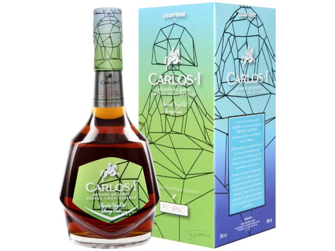 Carlos 1 „ Felipao X ” Brandy de Jerez DOC by Osborne, 40 , 0,7l
