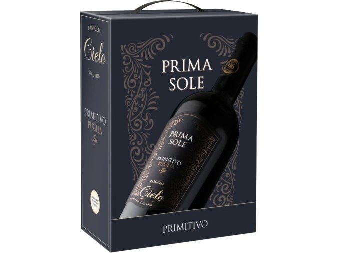Cielo Primasole Primitivo Puglia IGT, bag in box, 3l