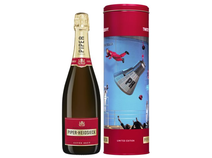 Piper Heidsieck Champagne Cuvée brut Astronauts Limited edition v dárkové tubě, 0,75l1