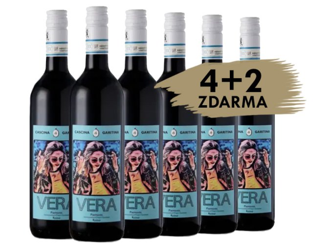 4 2 zdarma cantine garitina vera piemonte rosso 2020 6x0 75l