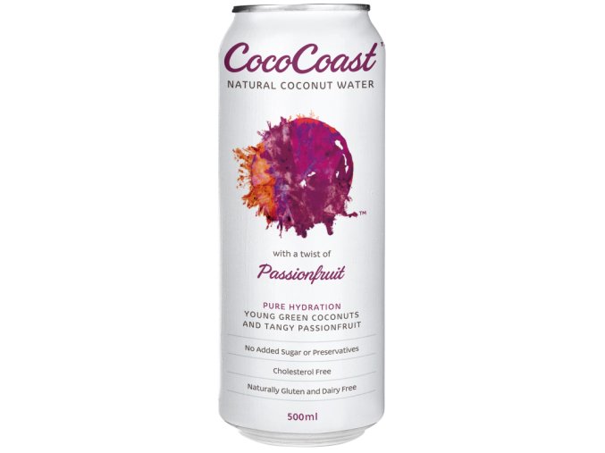 CocoCoast Passionfruit Coconut Water, 320ml