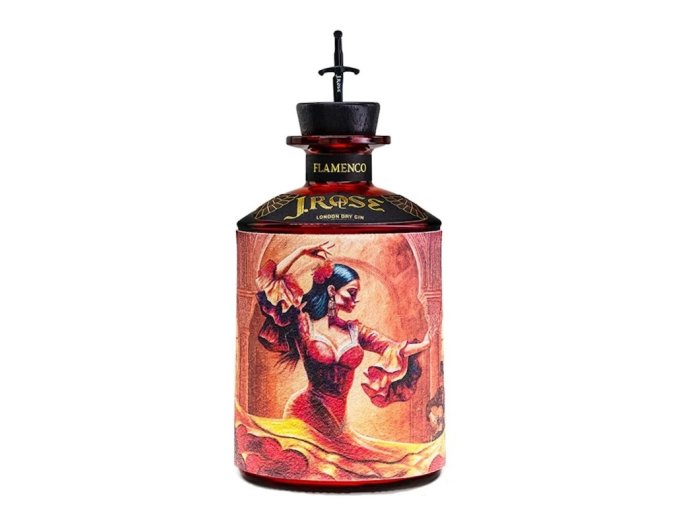 J.Rose London Dry Artisan Gin Flamenco, 43 , 0,7l