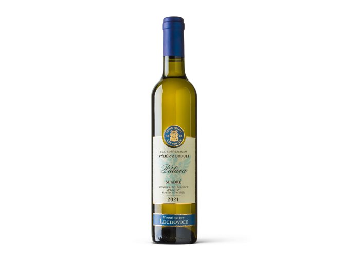 Pálava, 2023, výběr z bobulí, sladké, Vinné sklepy Lechovice, 0,5l